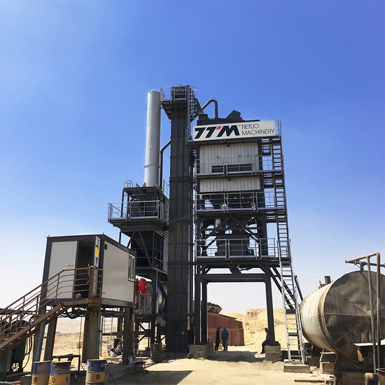 Proyek Pabrik Aspal di Mesir 