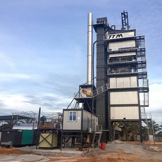 Proyek Pabrik Aspal di Malaysia