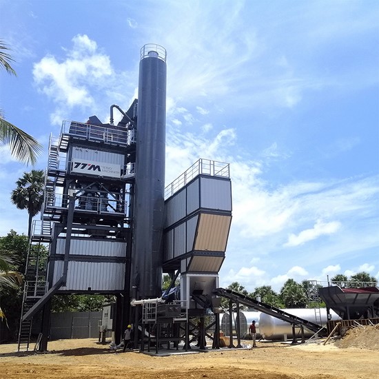 Proyek Pabrik Aspal di Sri Lanka